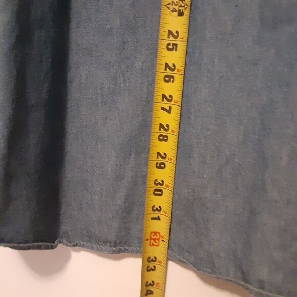 Florida Gators Adult Mens XL Blue Denim Sleevless Button Up Shirt NCAA - Picture 8 of 8